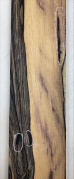 Fretboard Royal White Ebony, 520x75x9mm Unique Piece #137